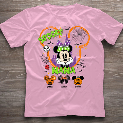 Spooky Nana - Personalized Grandma T-shirt And Hoodie