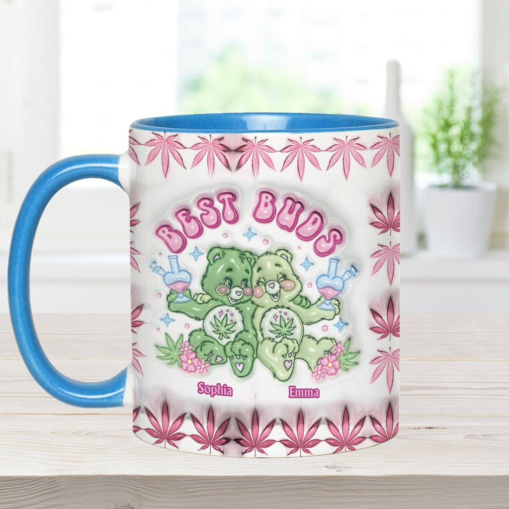 Best Buds - Personalized Weed Accent Mug