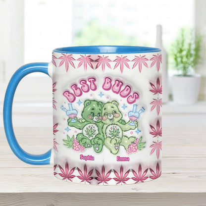 Best Buds - Personalized Weed Accent Mug