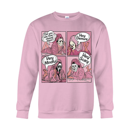 Very Demure, Very Mindful, Very Spooky T-shirt & Hoodie