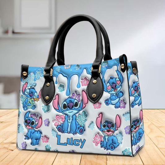 Ohana Means Family - Personalized Ohana Leather Handbag
