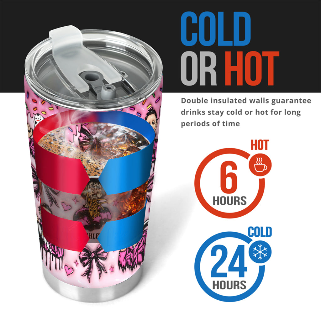 Horror Movie Fan - Personalized Tumbler