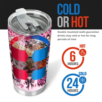 Horror Movie Fan - Personalized Tumbler