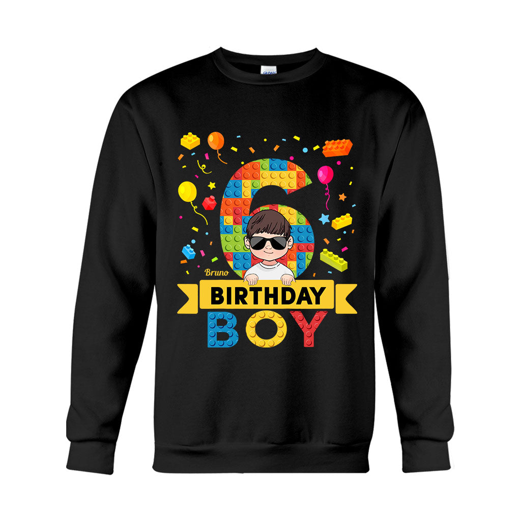 Birthday Boy Birthday Girl - Personalized Family T-shirt And Hoodie
