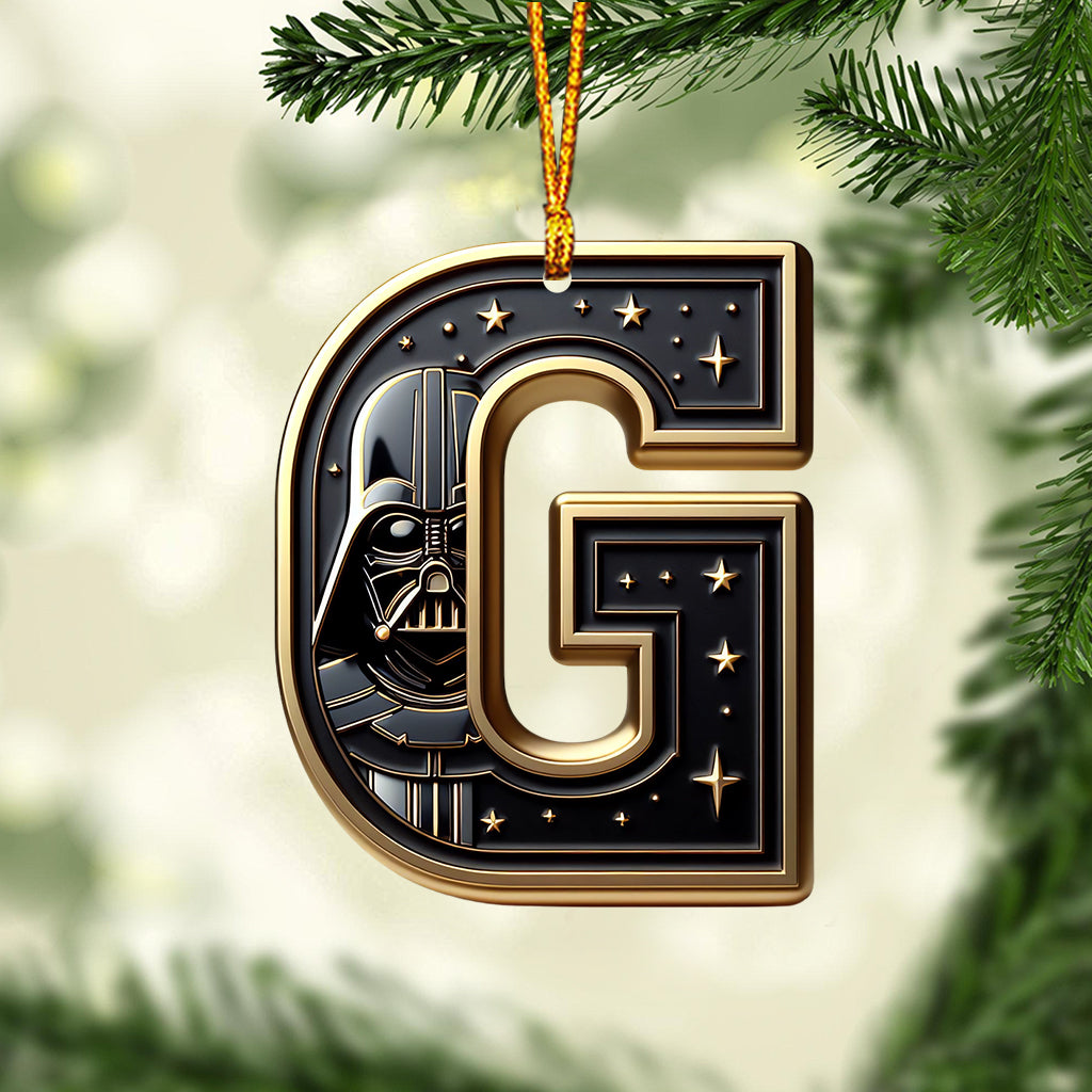The Force Letter - Personalized The Force Ornament