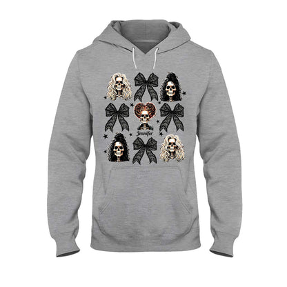 Spooky Coqquete Three Witches - Personalized Three Witches T-shirt And Hoodie