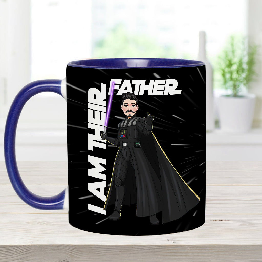 I Am Their Father - Personalized Father Accent Mug