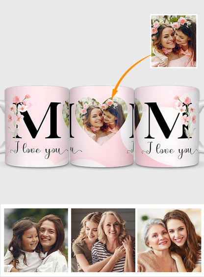 I Love You Mom - Personalized Mother Mug