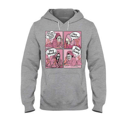 Very Demure, Very Mindful, Very Spooky T-shirt & Hoodie
