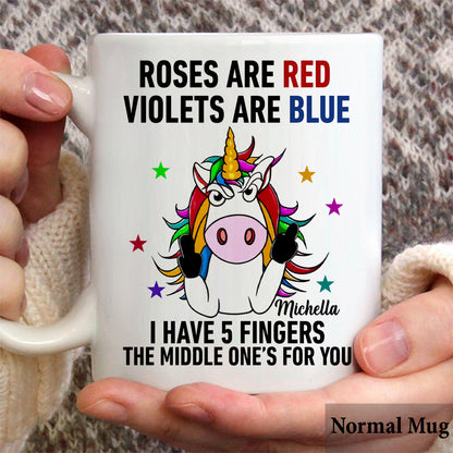 Roses Are Red - Personalized Sarcasm Mug