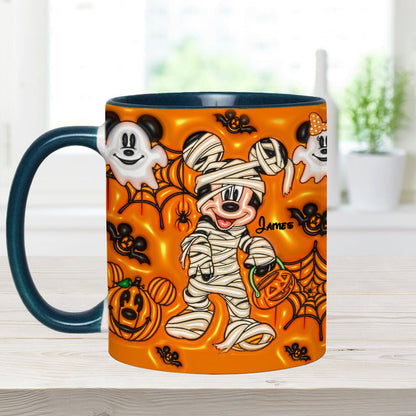 Happy Halloween - Personalized Mouse Accent Mug