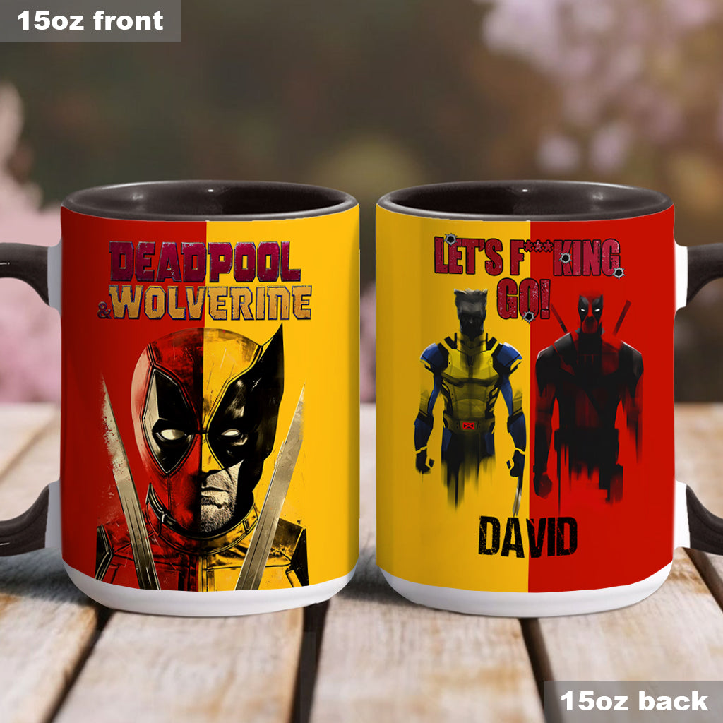 Let's Fu**king Go - Personalized The Psychopath Accent Mug