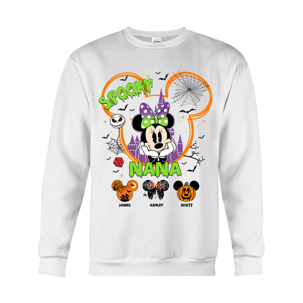 Spooky Nana - Personalized Grandma T-shirt And Hoodie