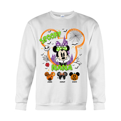 Spooky Nana - Personalized Grandma T-shirt And Hoodie