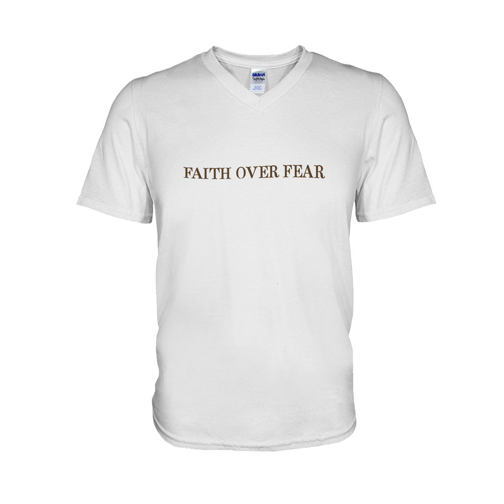 Faith Over Fear Christian T-shirt And Hoodie