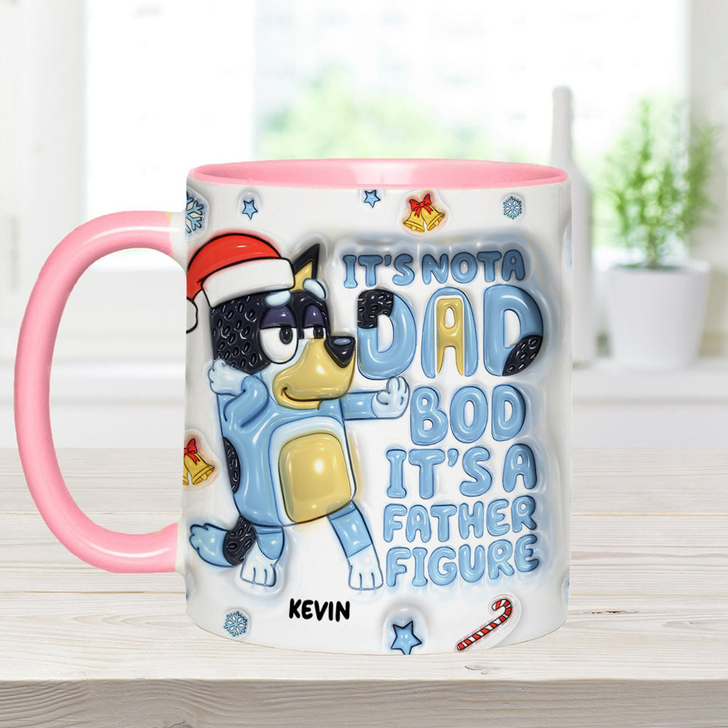 It's Not A Dad Bob - Personalized Father Accent Mug