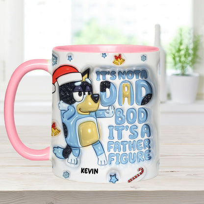 It's Not A Dad Bob - Personalized Father Accent Mug