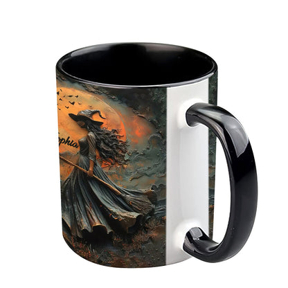 Beautiful Witch - Personalized Witch Accent Mug