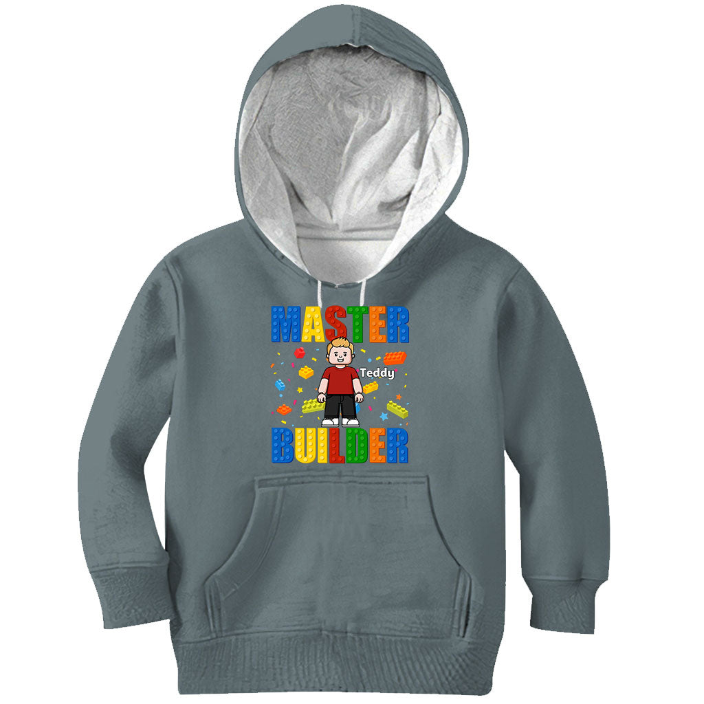 Master Builder - Personalized Kid T-shirt And Hoodie