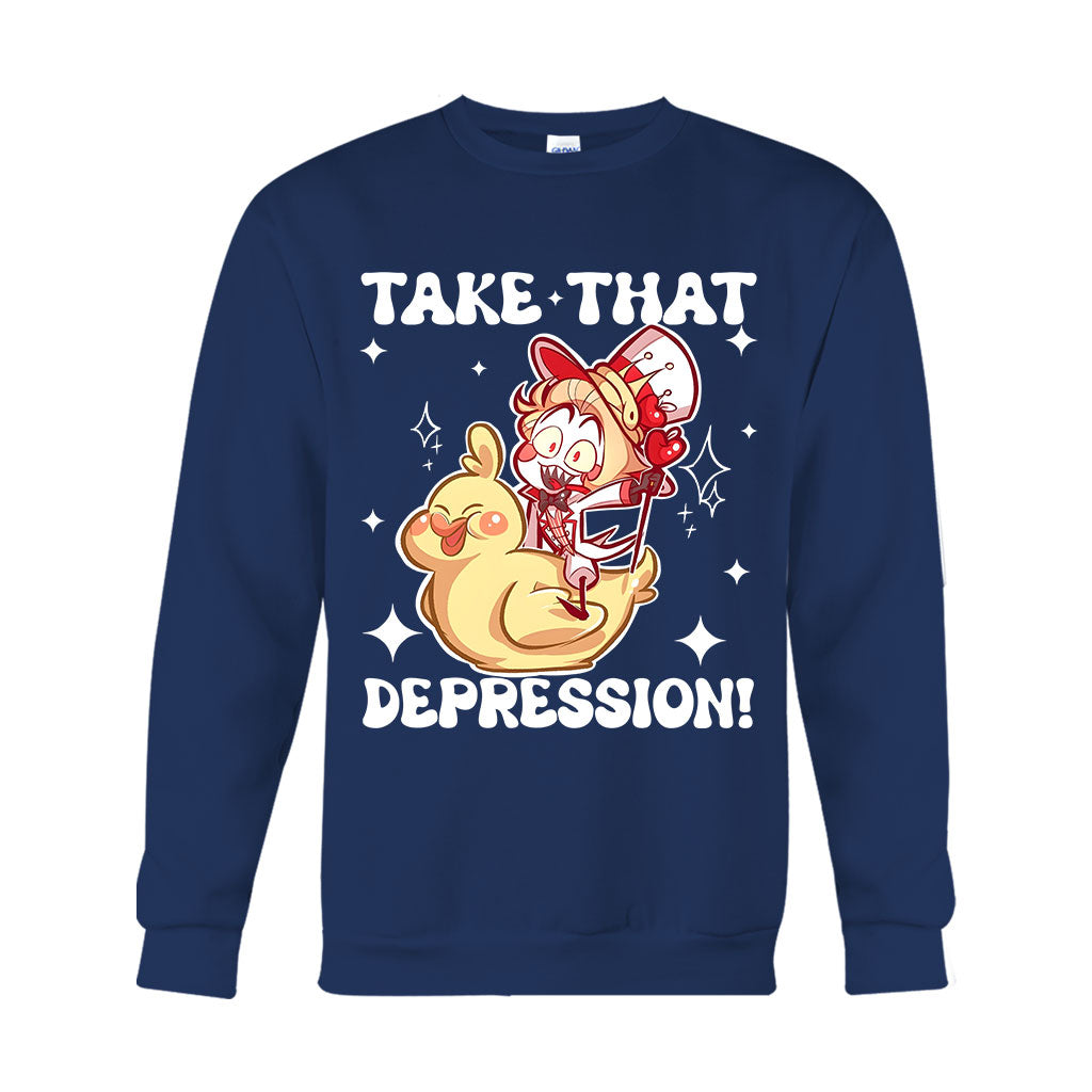 Take That Depression - T-shirt And Hoodie