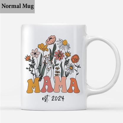 Mama Est. - Personalized Mother Mug
