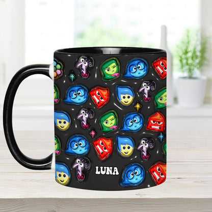 It's Ok To Feel - Personalized Accent Mug