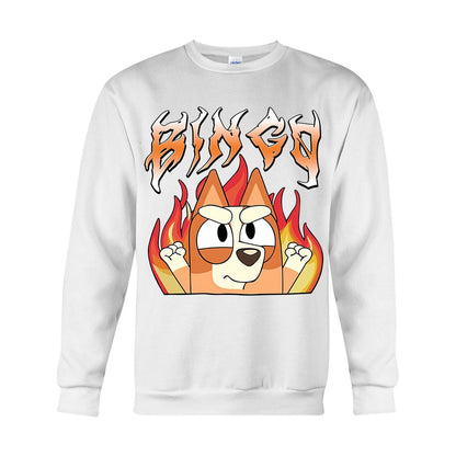 Fire Metal Rock - Mouse T-shirt And Hoodie