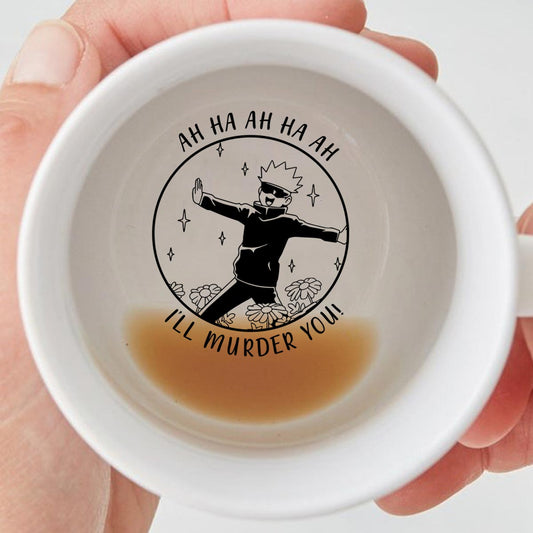 Anime Funny Ah Ha Ha - Hidden Message Mug