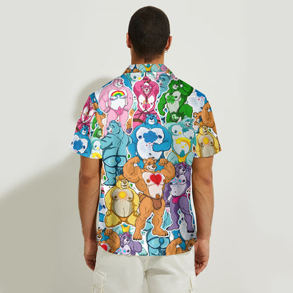Sexy Bears - Personalized LGBT Support Hawaiian Shirt