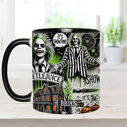 It's Show Time - Personalized Accent Mug
