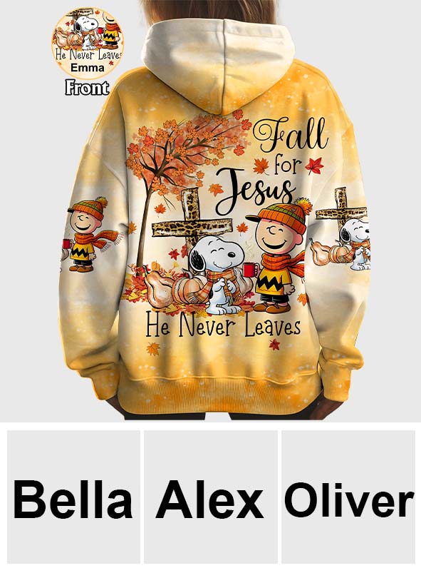 Fall For Jesus - Personalized All Over Shirt