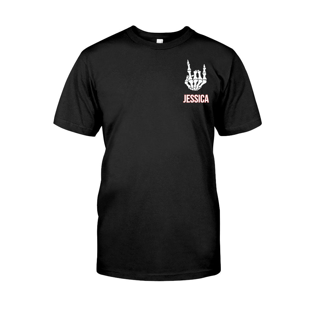 Sleep Deprived Barely Alive - Personalized Sarcasm T-shirt And Hoodie