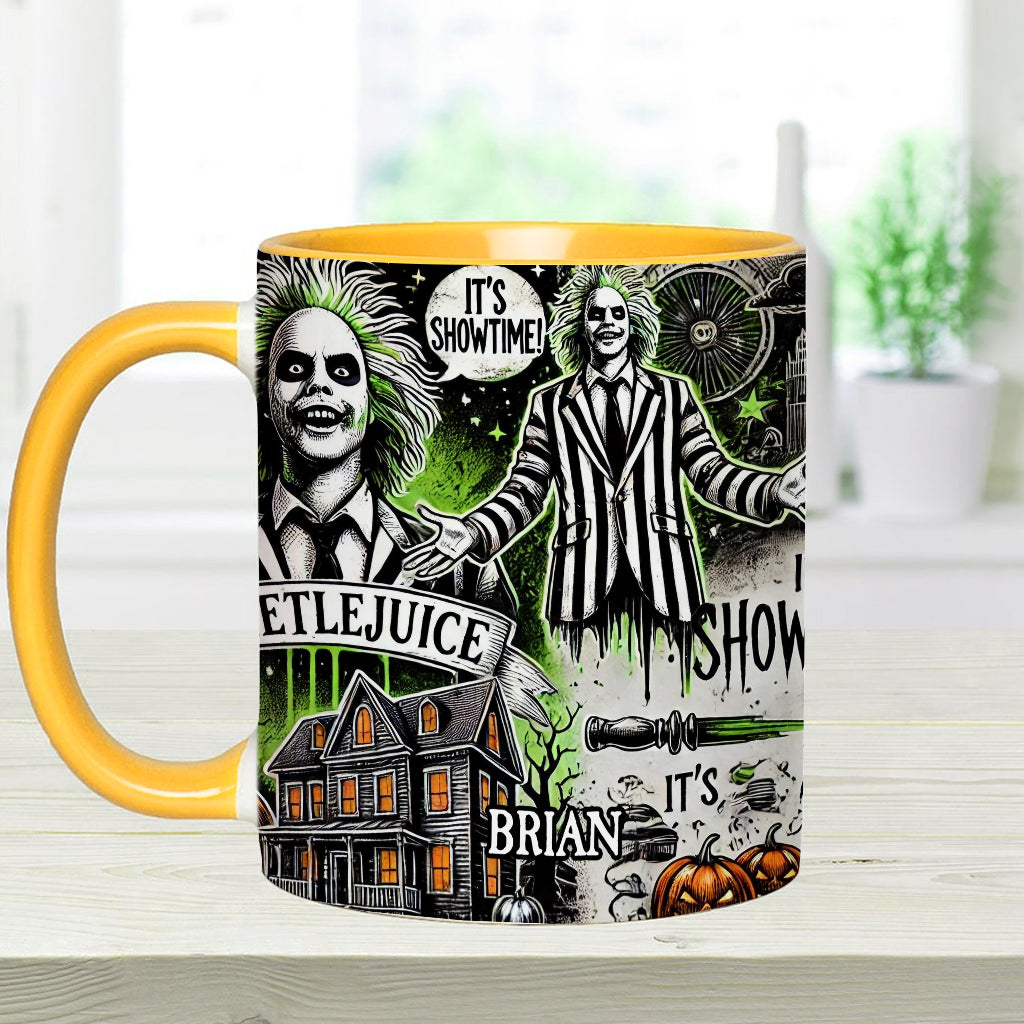 It's Show Time - Personalized Accent Mug