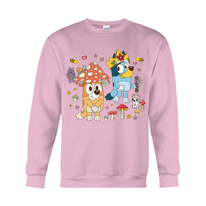 Mushroom Pattern - Mouse T-shirt And Hoodie