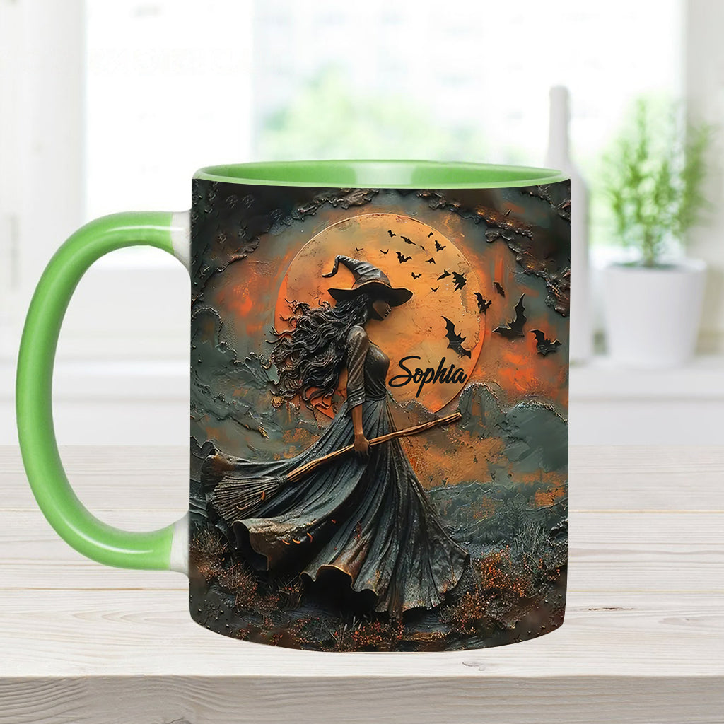 Beautiful Witch - Personalized Witch Accent Mug