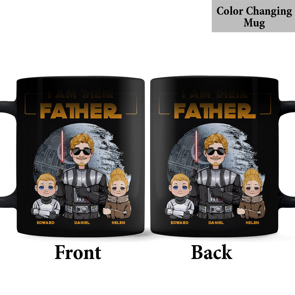 I Am Their Father - Personalized The Force Mug