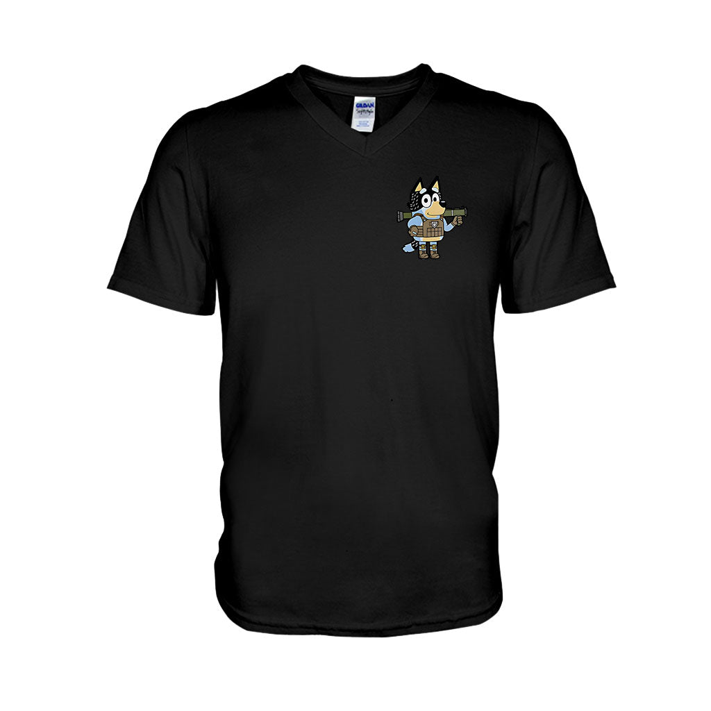 Tactical Dad Bluey T-shirt And Hoodie