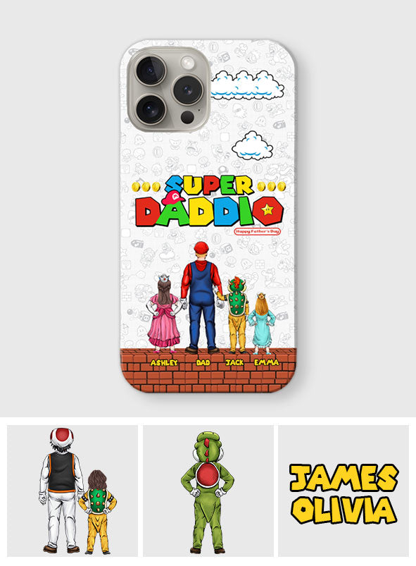 Super Daddio - Personalized Father Phone Case