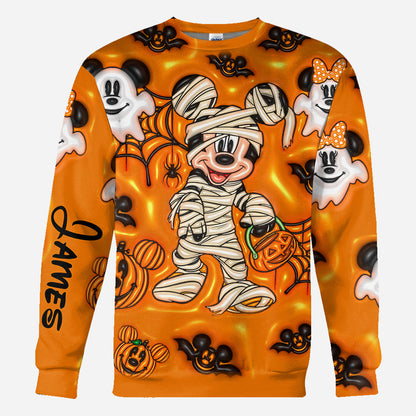 Happy Halloween - Personalized Mouse All Over Shirt