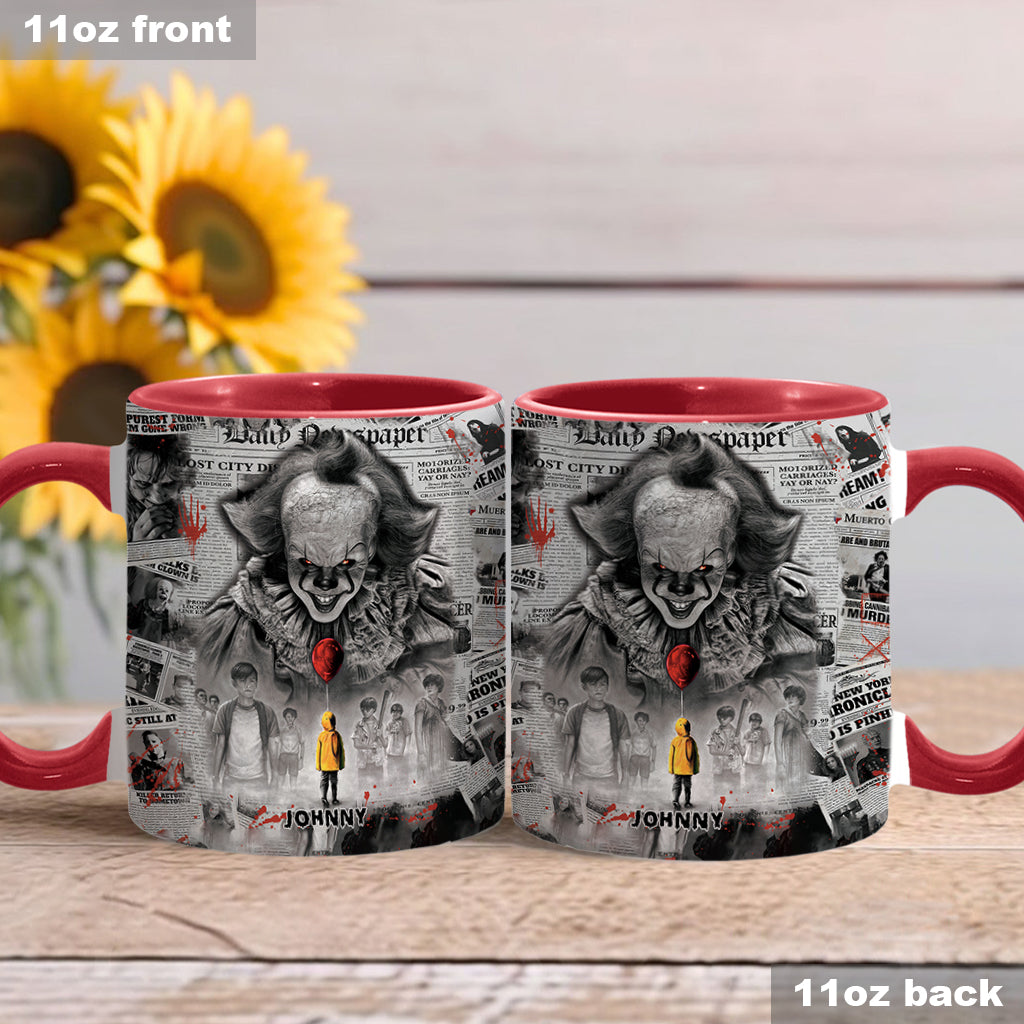 Horror Movie Fan - Personalized Accent Mug