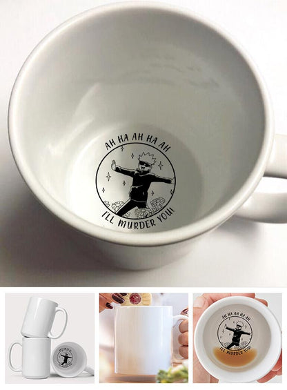 Anime Funny Ah Ha Ha - Hidden Message Mug