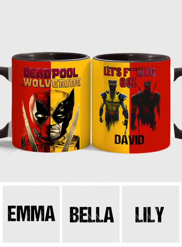 Let's Fu**king Go - Personalized The Psychopath Accent Mug