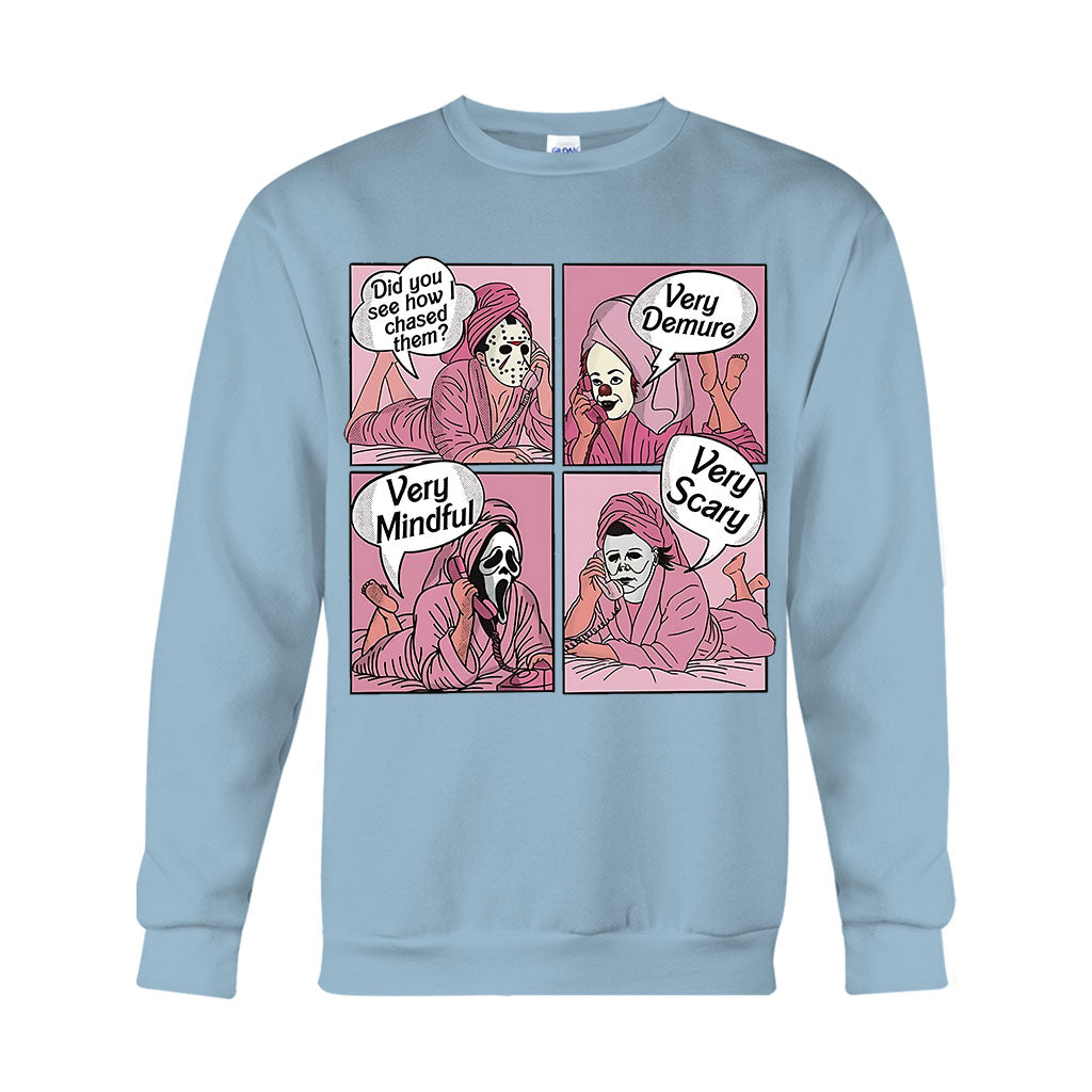 Very Demure, Very Mindful, Very Spooky T-shirt & Hoodie