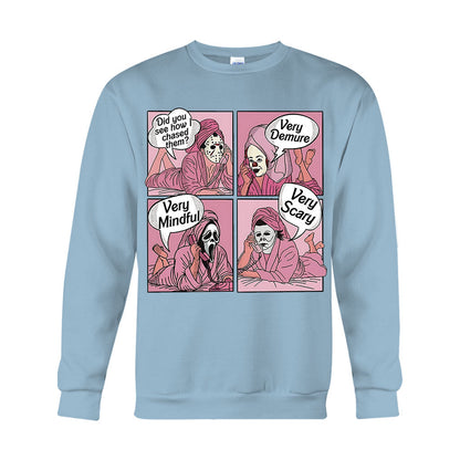 Very Demure, Very Mindful, Very Spooky T-shirt & Hoodie