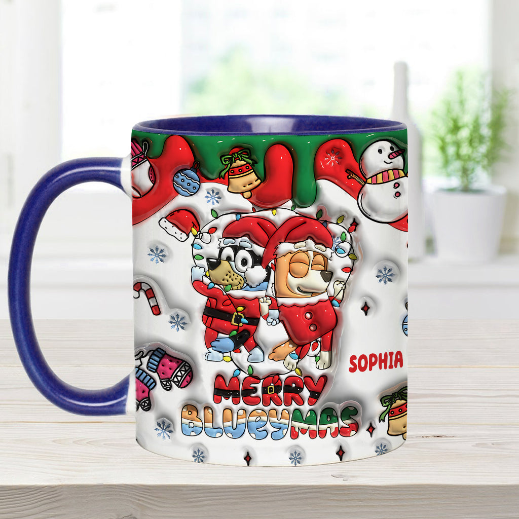 Merry Christmas - Personalized Accent Mug