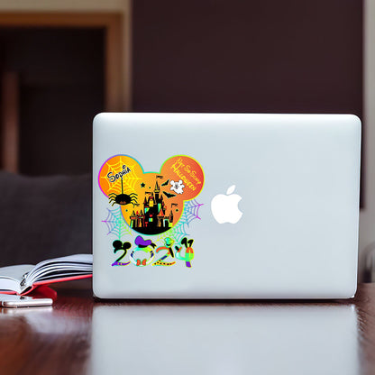 Happy Halloween - Personalized Mouse Decal Full
