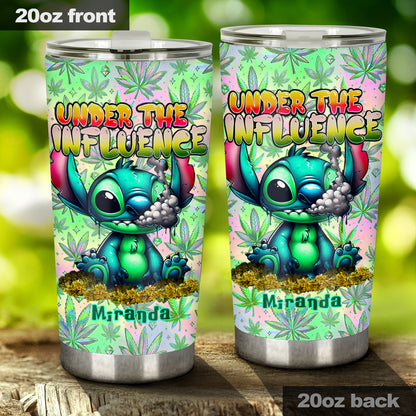 Under The Influence 420 - Personalized Weed Tumbler