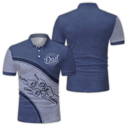 Best Dad Ever - Personalized Father Polo Shirt