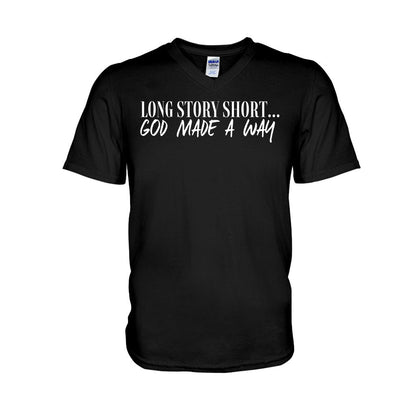 God Made A Way - Christian T-shirt And Hoodie