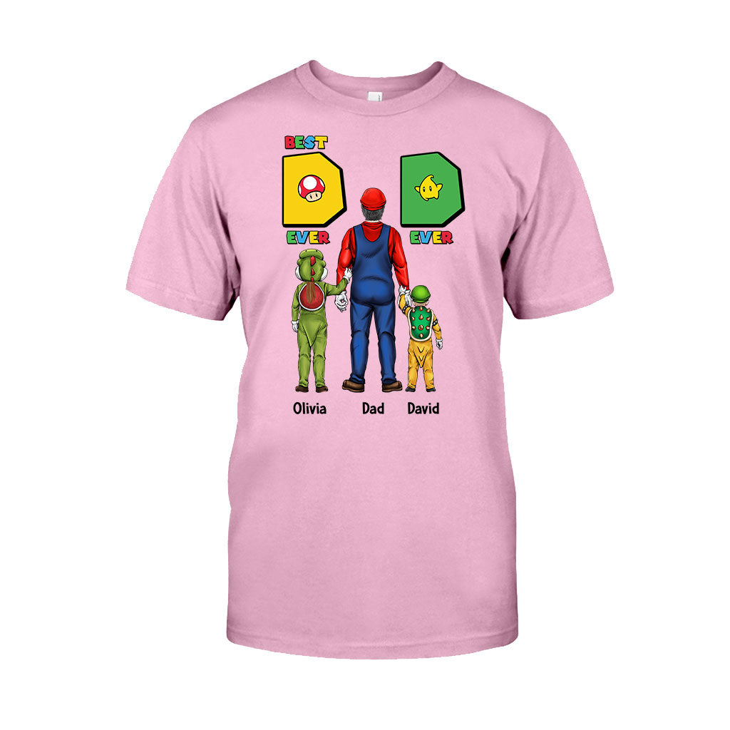 Best Dad Ever Ever - Personalized Father T-shirt And Hoodie